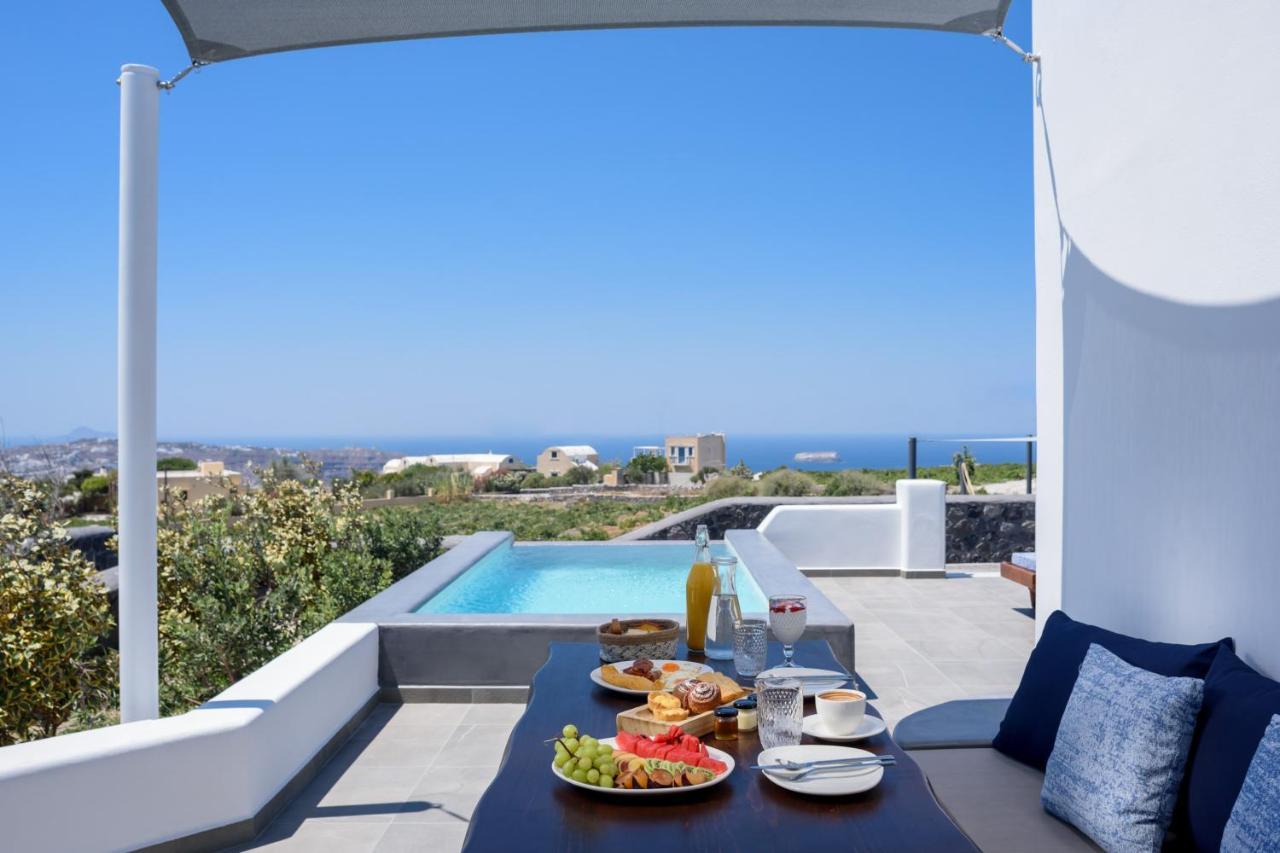 Soil Of Sun Luxury Villas Megalochori  Exterior foto