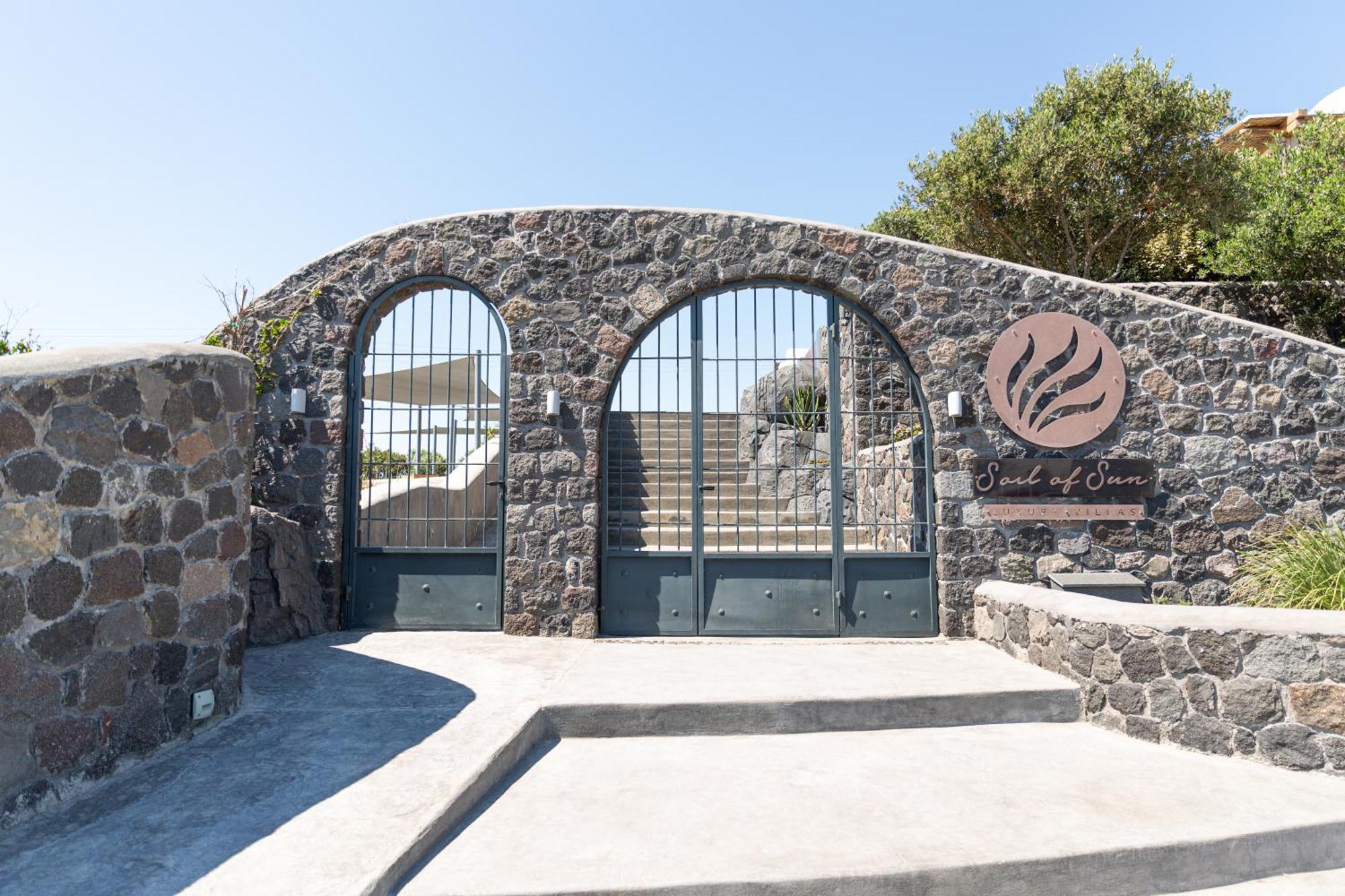 Soil Of Sun Luxury Villas Megalochori  Exterior foto